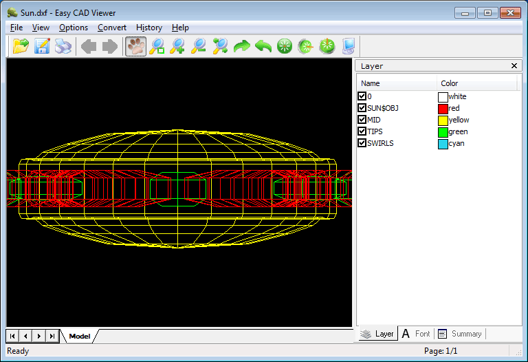 Click to view Easy CAD Viewer 2.6 screenshot